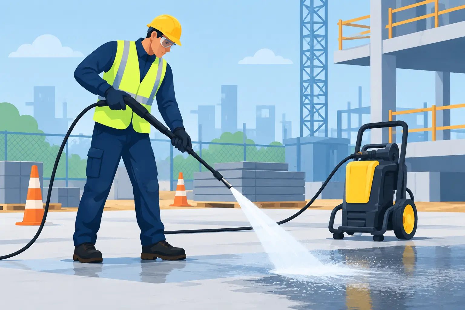 Electric Washer Safety for Demanding Worksites