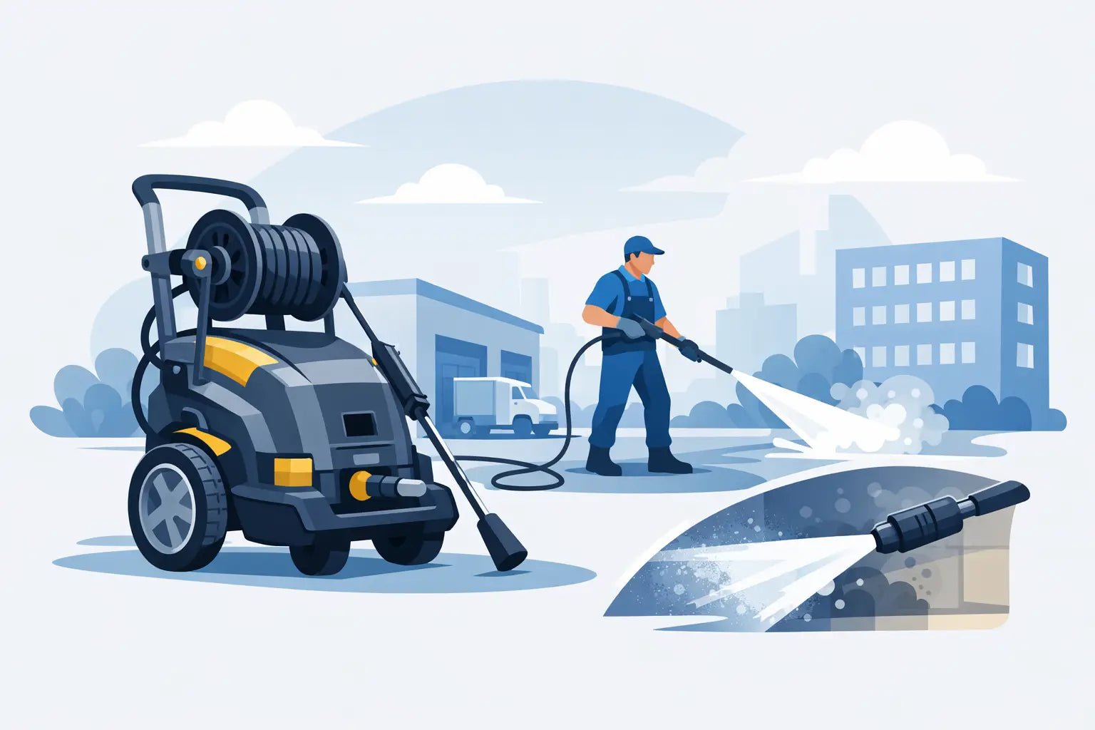 What Is a Commercial Pressure Washer?