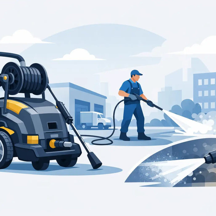 What Is a Commercial Pressure Washer?