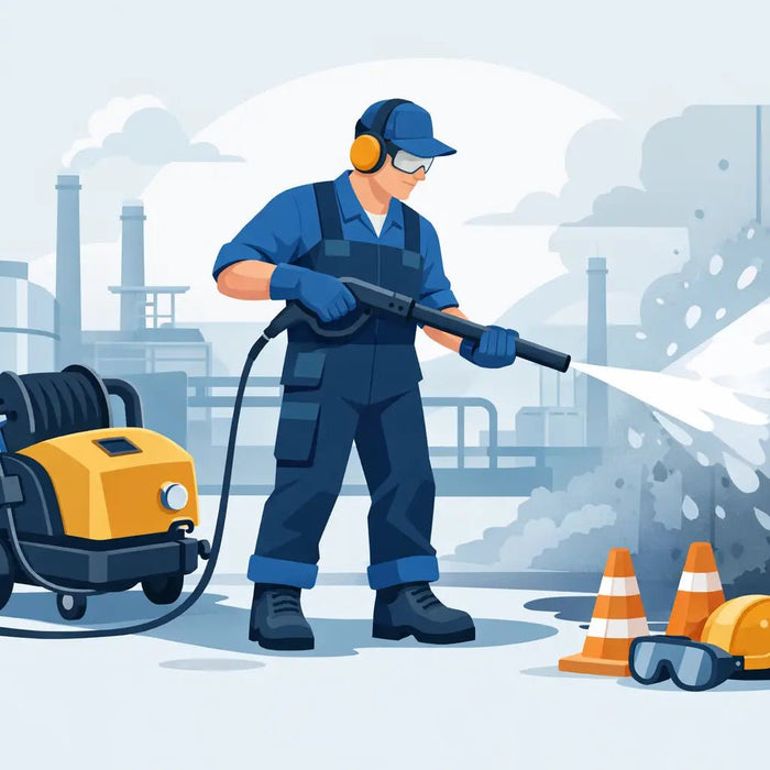 How to Use Industrial Pressure Washer Safely
