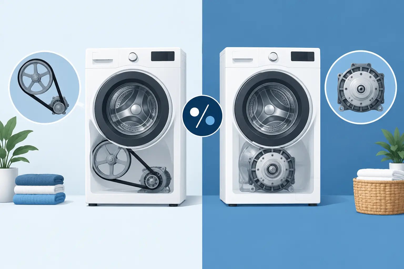 Belt Drive or Direct Drive Washer: Which Is Best?