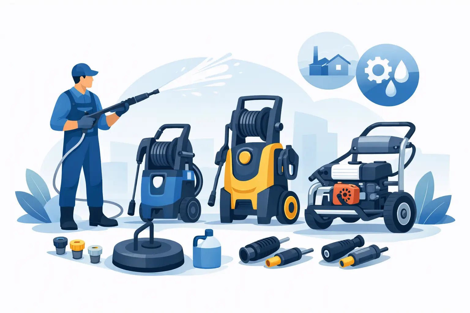 How to Choose Pressure Washer for Work