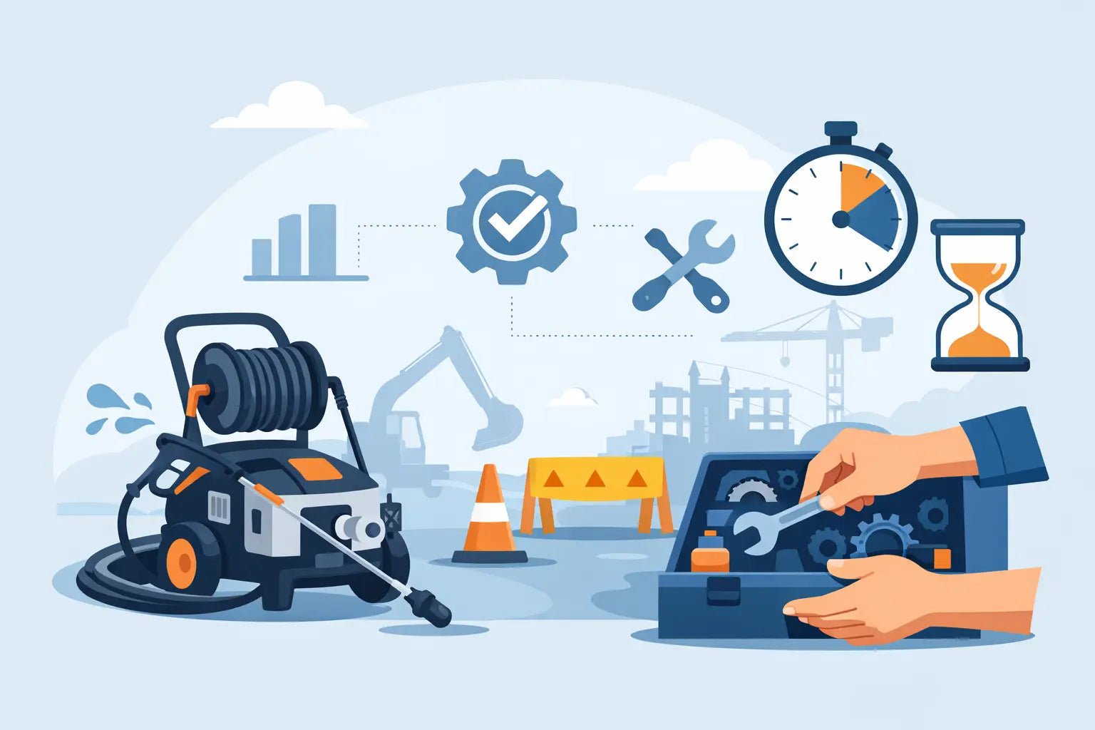 How to Reduce Pressure Washer Downtime on Site