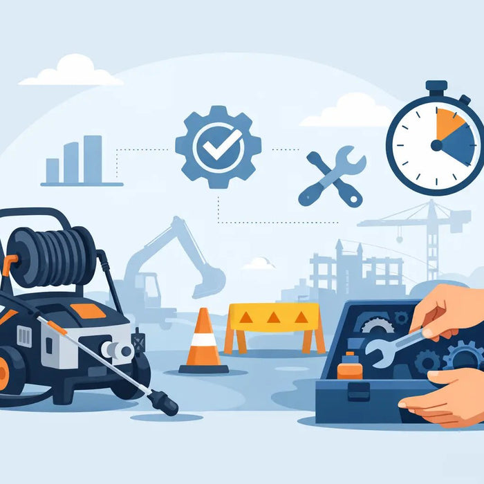 How to Reduce Pressure Washer Downtime on Site