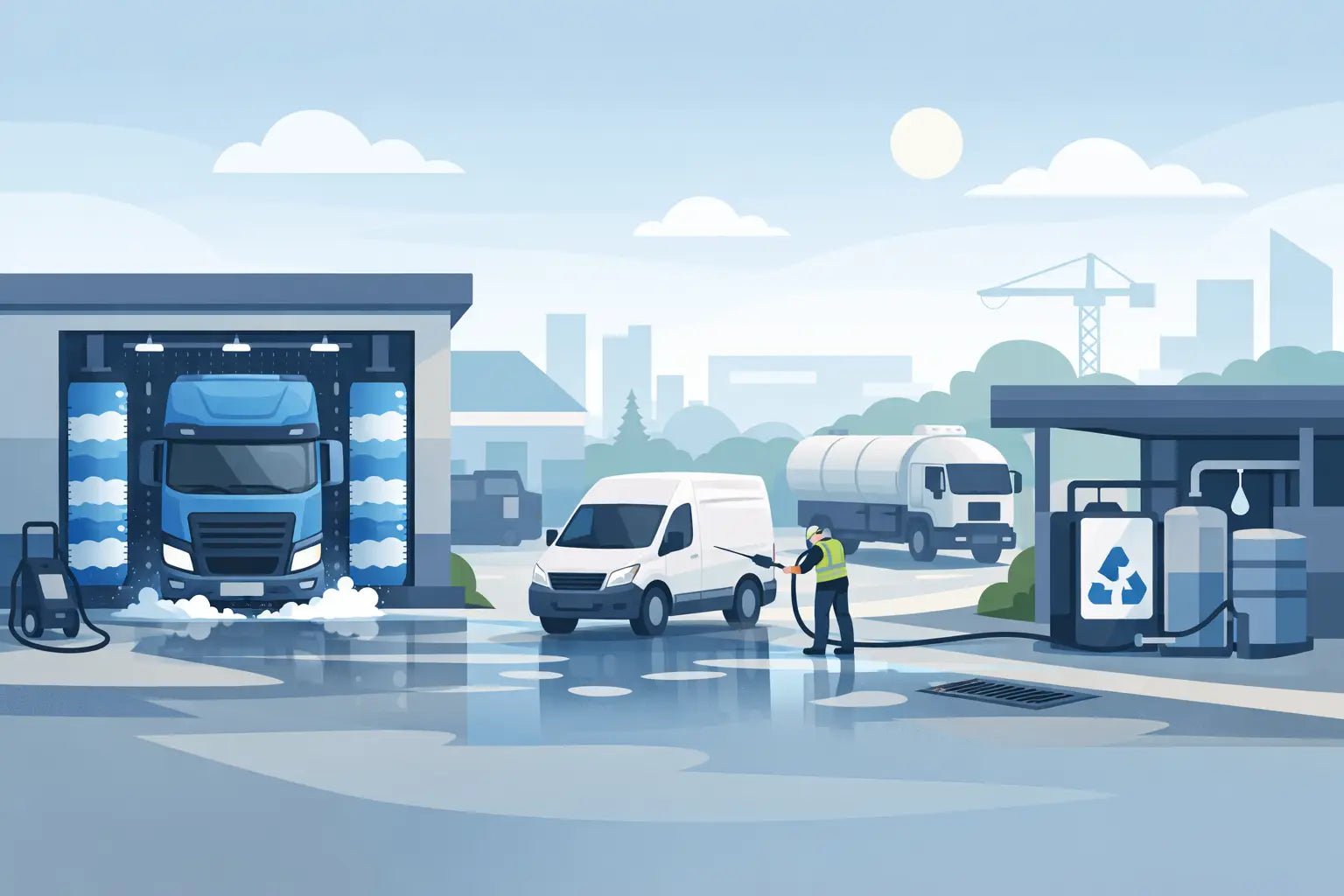 Commercial Wash Bay Design Guide for UK Sites