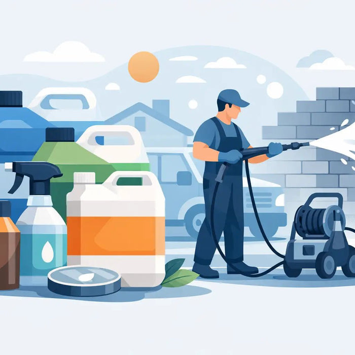 Best Pressure Washer Chemicals for Trade Jobs
