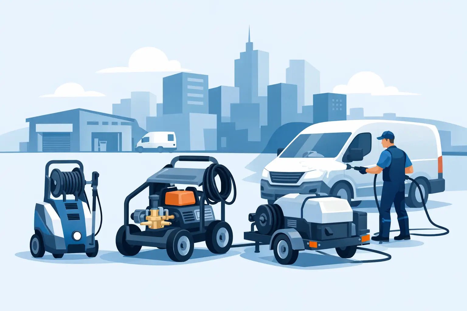Commercial Pressure Washers for Sale UK