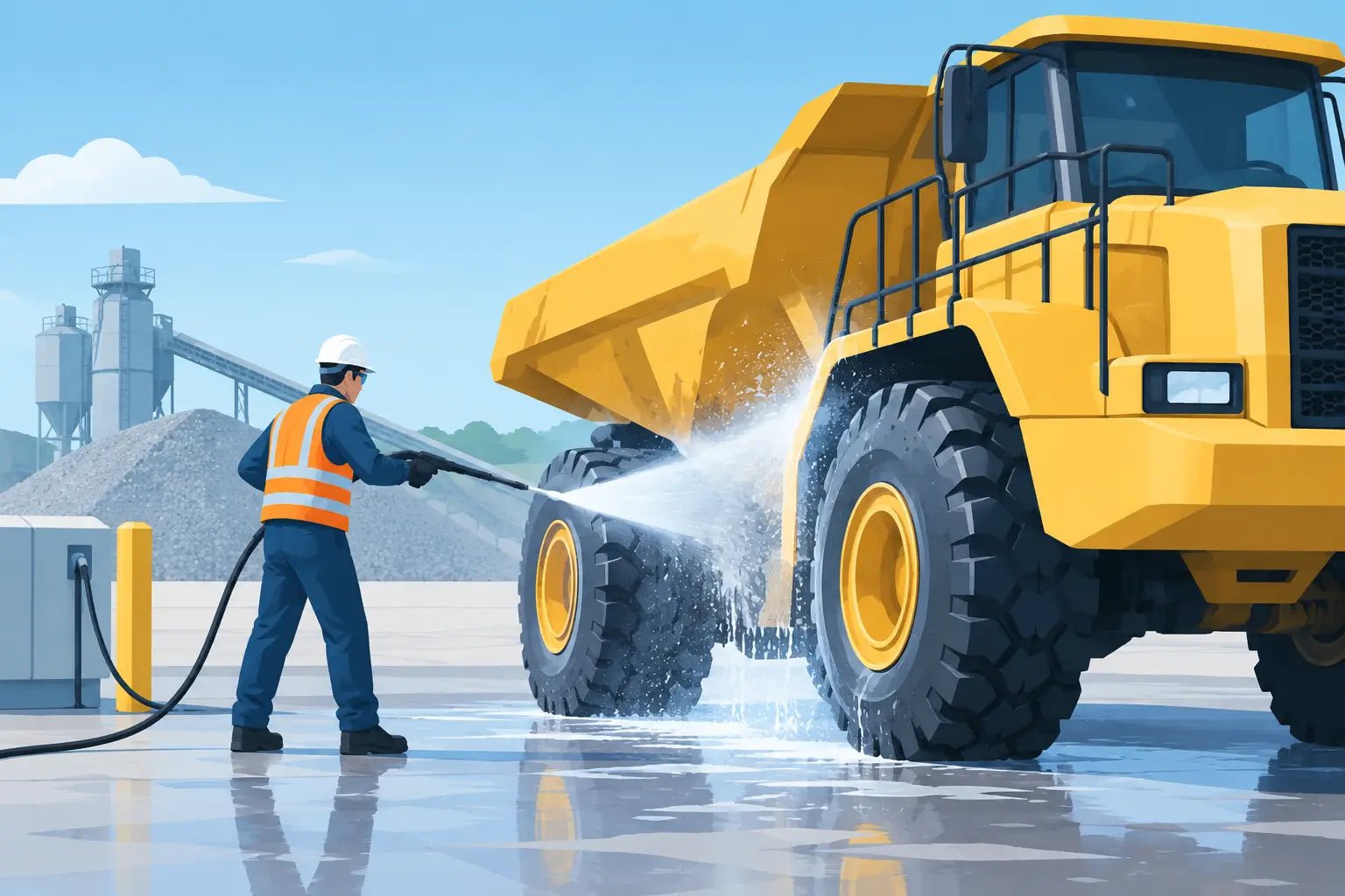 A Construction Plant Washdown Case Study