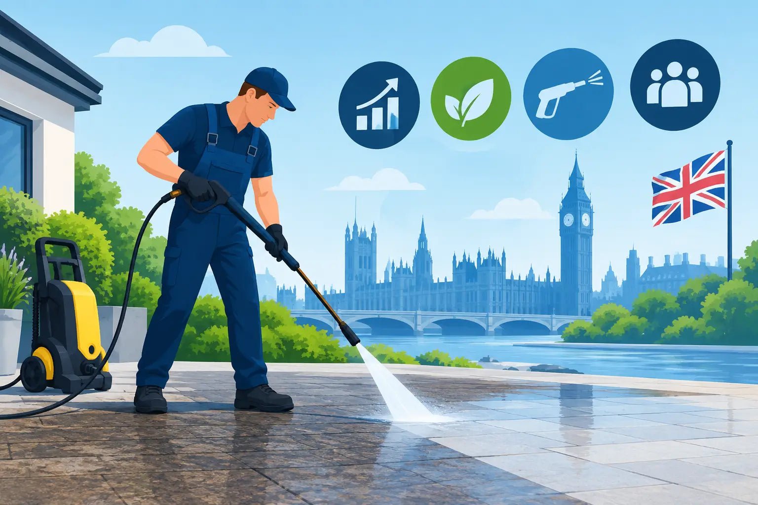 Pressure Washing Industry Trends for UK Pros