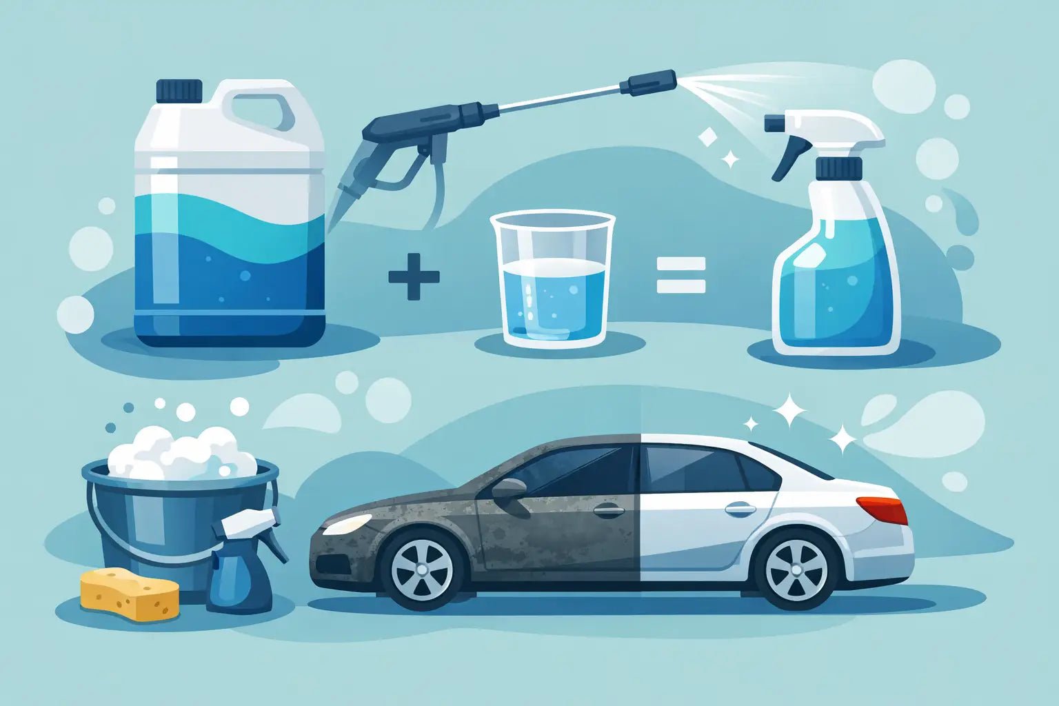 Traffic Film Remover Dilution Made Simple