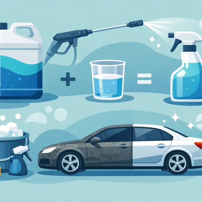 Traffic Film Remover Dilution Made Simple