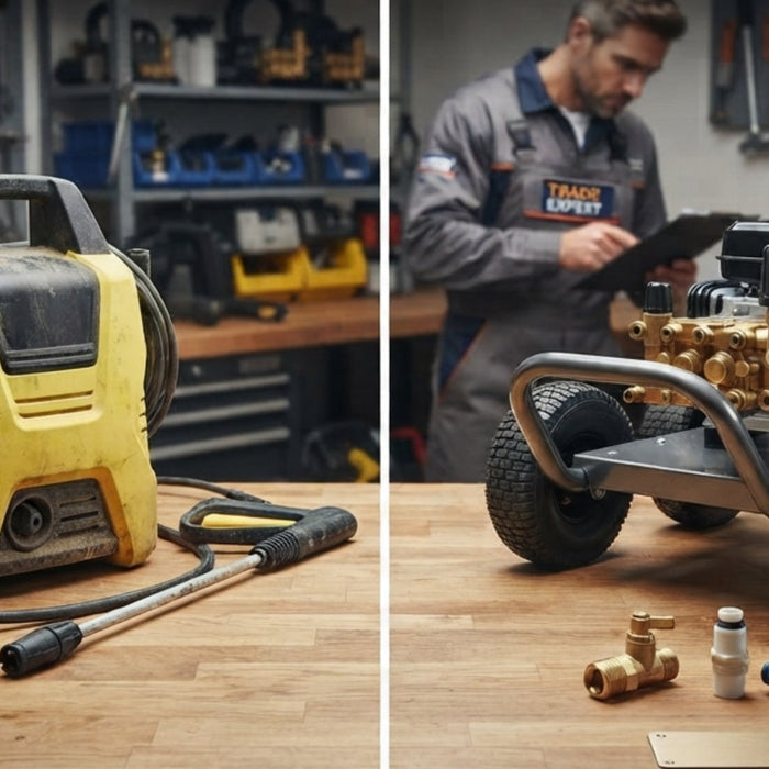 £99 vs £600 Pressure Washer – Buyer's Guide