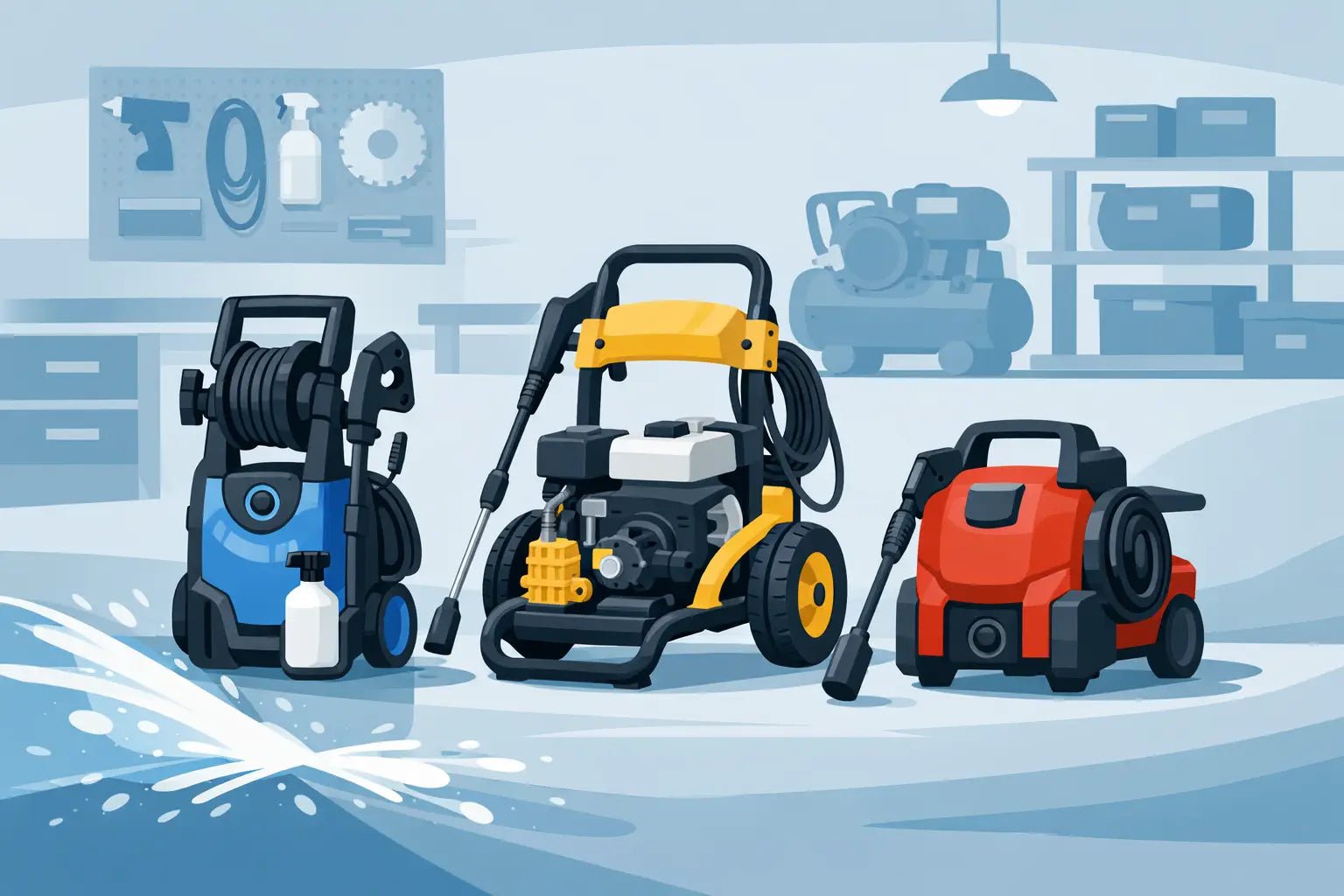 Best Pressure Washers for Workshops Compared