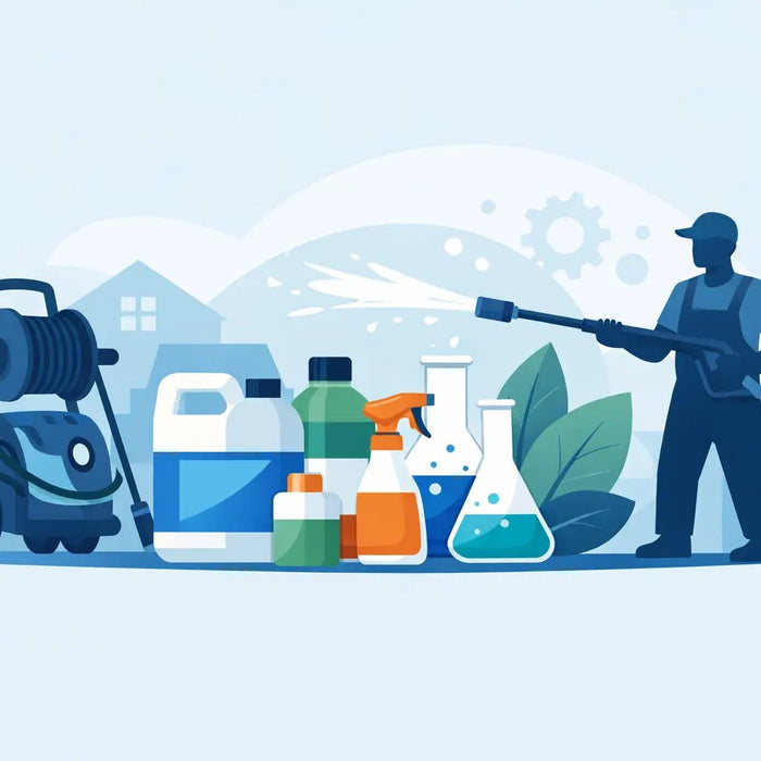 Pressure Washer Chemical Guide for Trade Jobs
