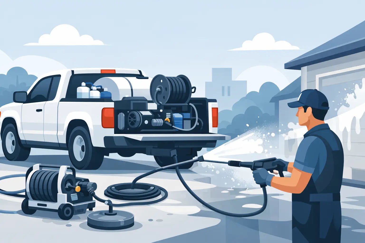 Mobile Pressure Washing Setup That Works