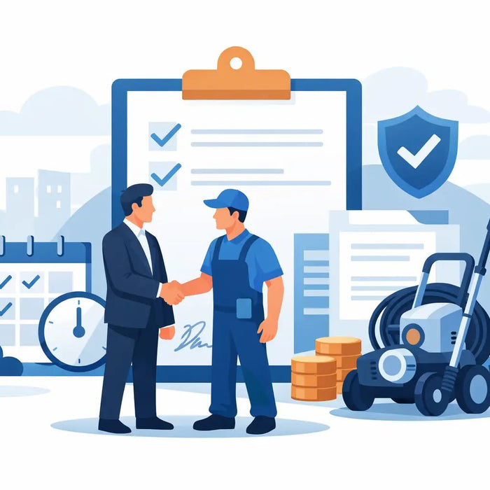 Pressure Washer Service Contracts That Work