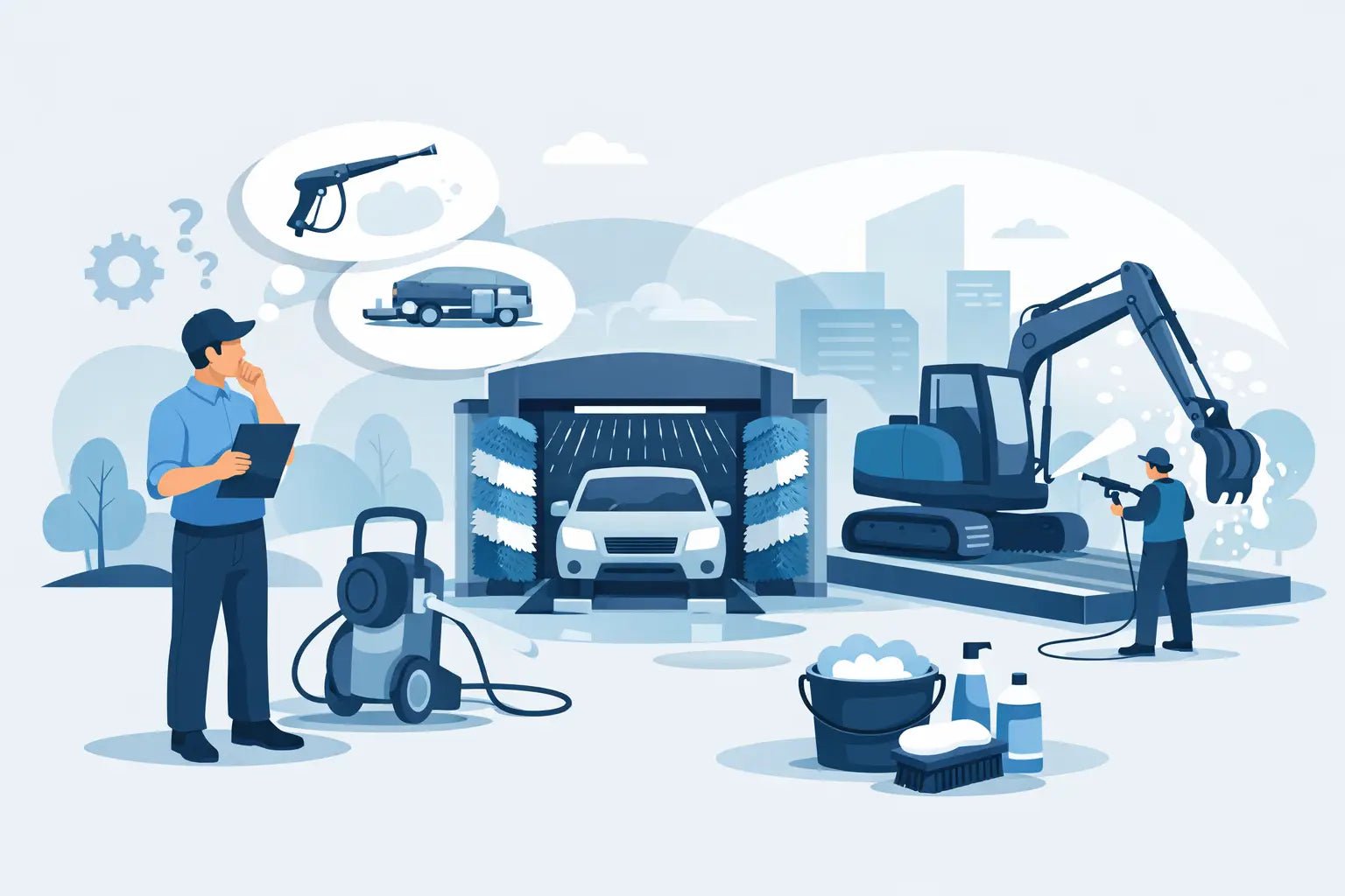 How to Choose Wash Bay Equipment for Your Site