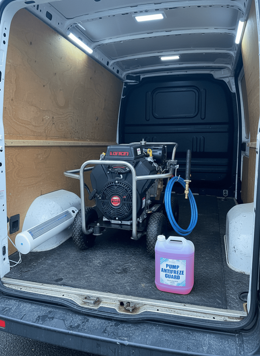 Top Tips for Protecting Your Petrol Pressure Washer from Frost Damage