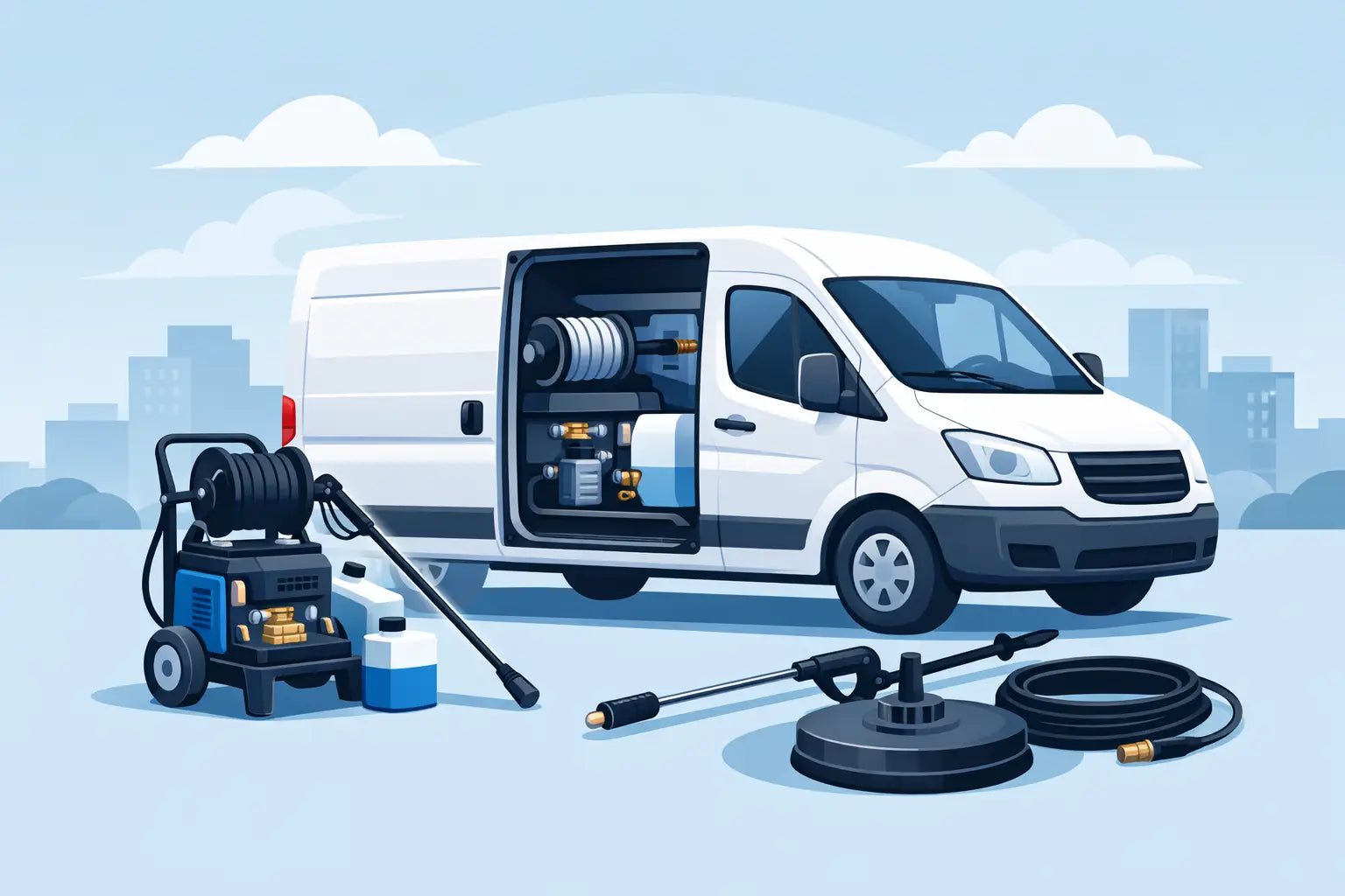 Best Van Pack Pressure Washers for Work