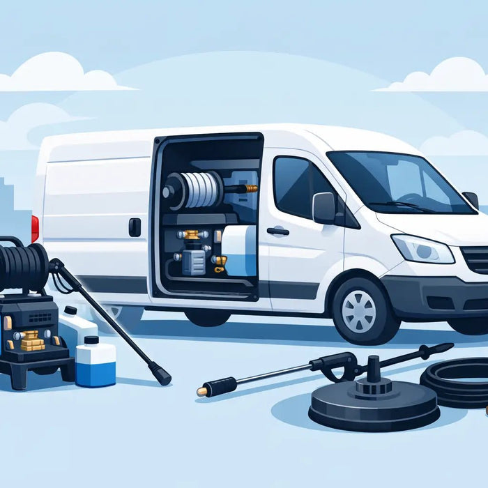 Best Van Pack Pressure Washers for Work