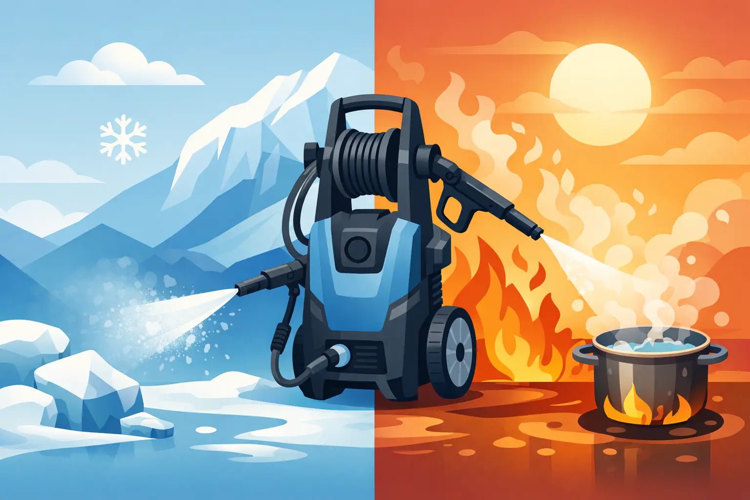 Can You Use Hot Water in a Cold Water Pressure Washer?