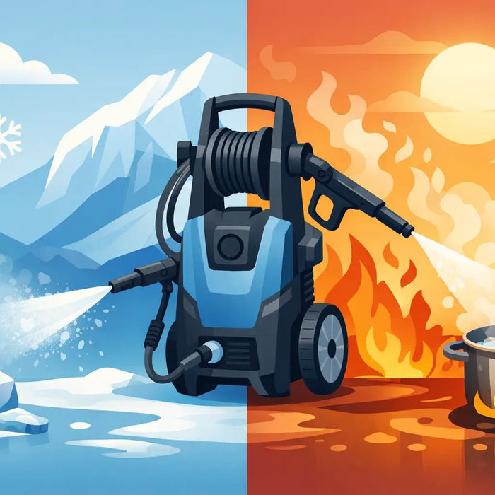 Can You Use Hot Water in a Cold Water Pressure Washer?