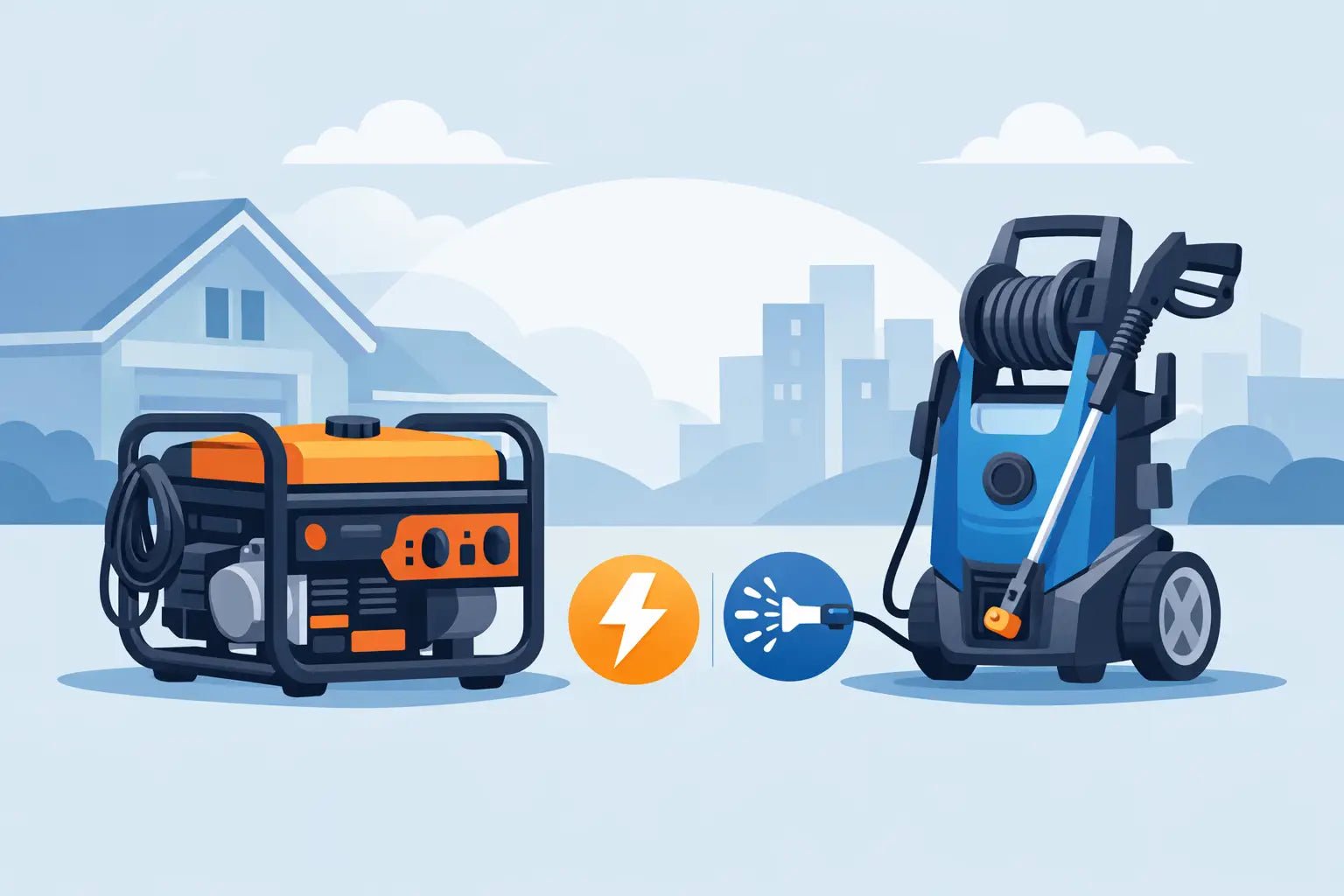 What Size Generator for a Pressure Washer?