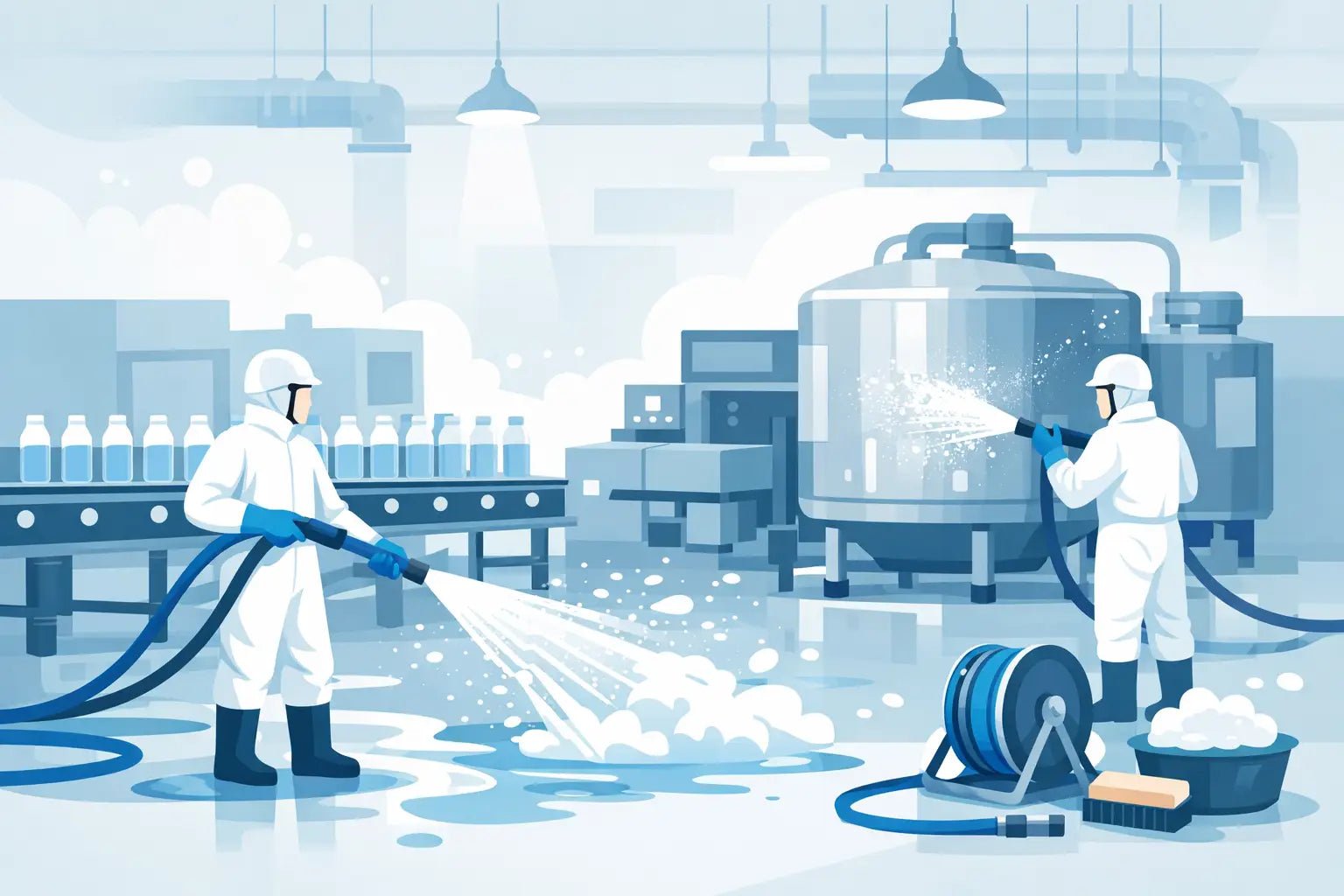 Professional Washdown for Food Factories