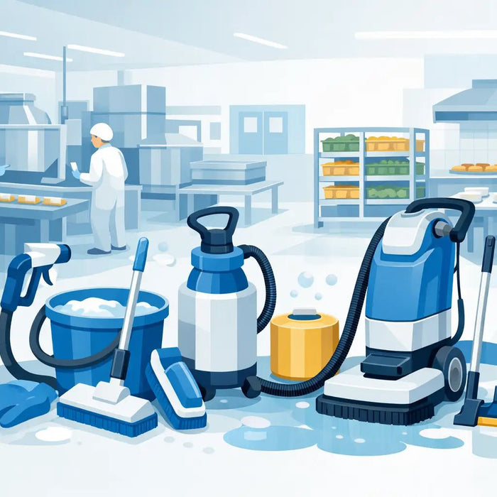 Food Safe Cleaning Equipment for UK Food Sites