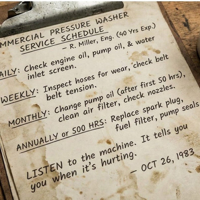 How Often Should You Service a Commercial Pressure Washer