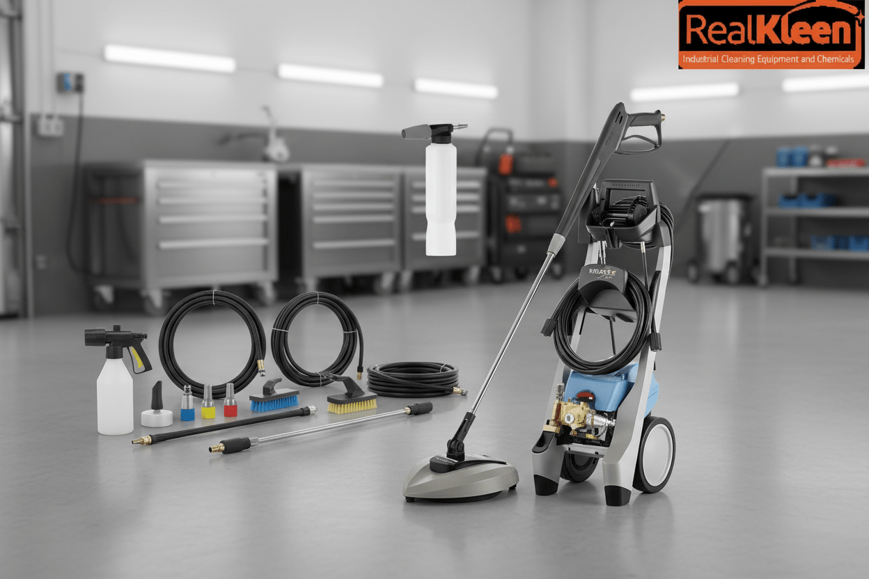 Essential Pressure Washer Accessories for Professional Cleaning