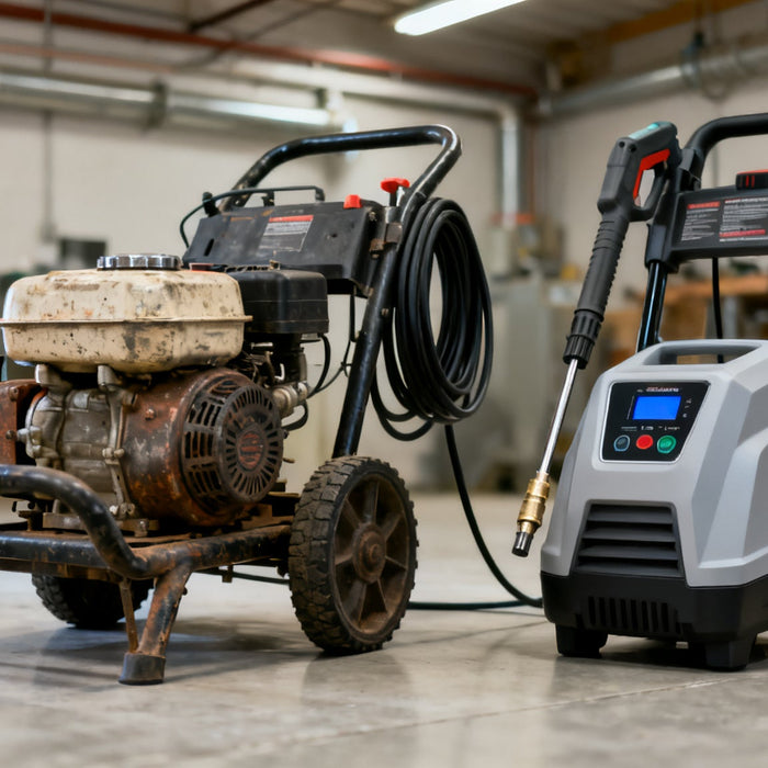 Petrol vs Electric Pressure Washer Comparison Guide