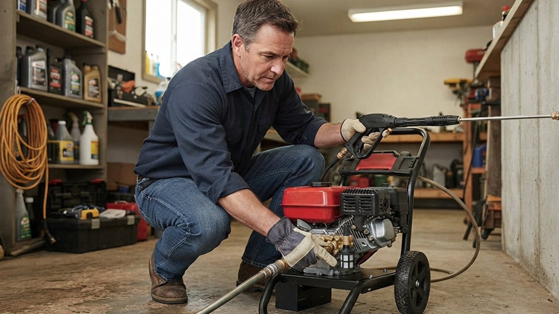 Pressure Washer Faults You Can Check Yourself