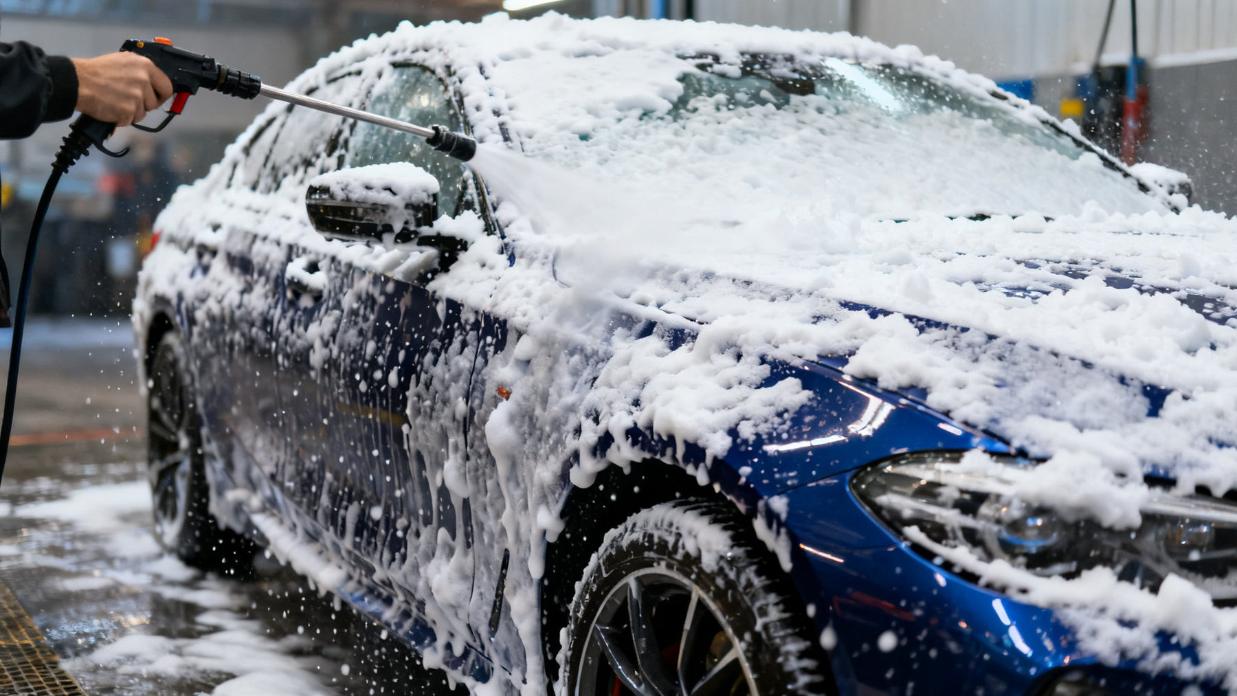 Snow Foam vs Traffic Film Remover