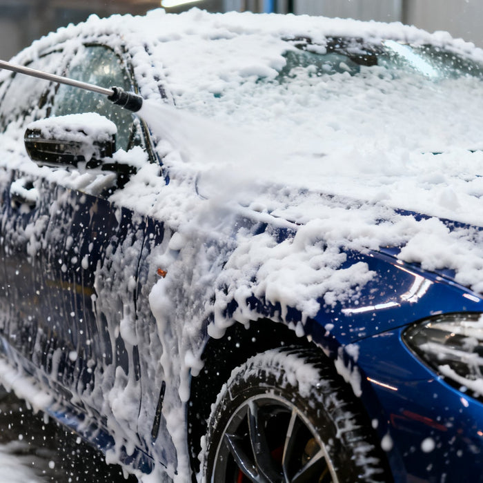 Snow Foam vs Traffic Film Remover
