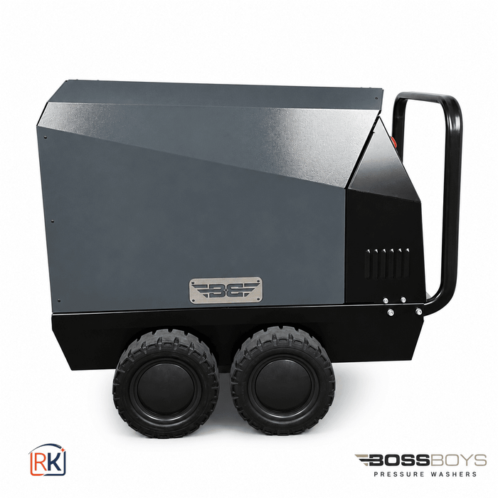 BOSSBOYS MHD12100 Mobile Hot Water Pressure Washer 100 Bar