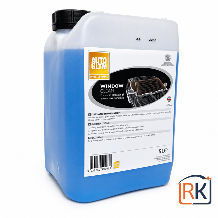 Autoglym Window Clean 5L - Professional Glass & Plastic Cleaner