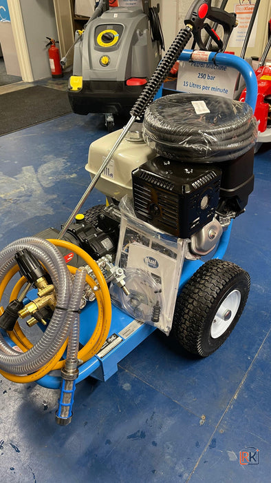 Evolution 2 Honda GX390 Professional Petrol Pressure Washer 250 Bar 15 L/min Heavy Duty