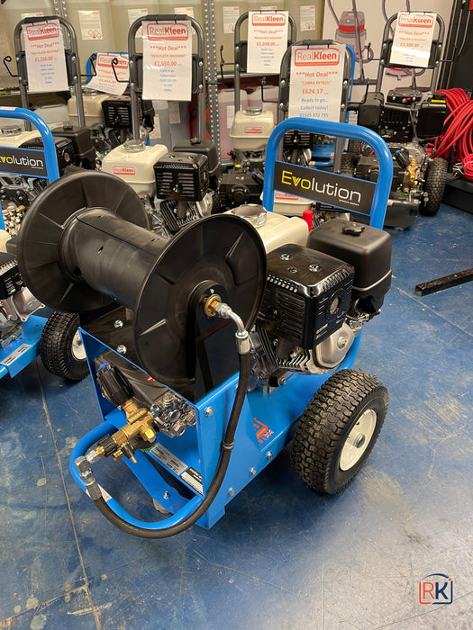 Evolution 2 Honda GX390 Professional Petrol Pressure Washer 200 Bar 21 LPM