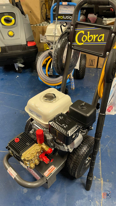 Cobra Honda GX160 Professional Petrol Pressure Washer 150 Bar 12 L/min Heavy Duty