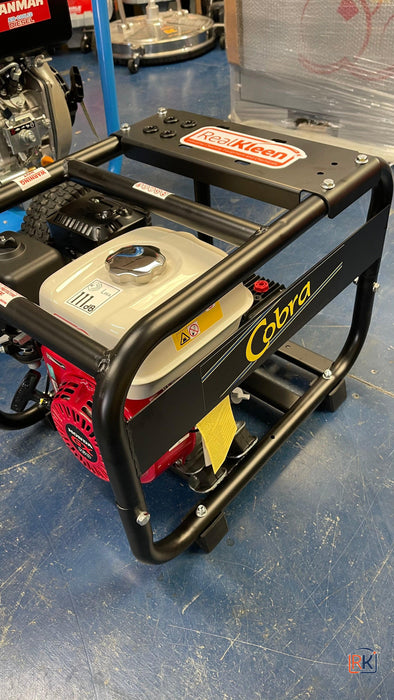 Cobra Honda GX160 Professional Petrol Pressure Washer 150 Bar 12 L/min Heavy Duty