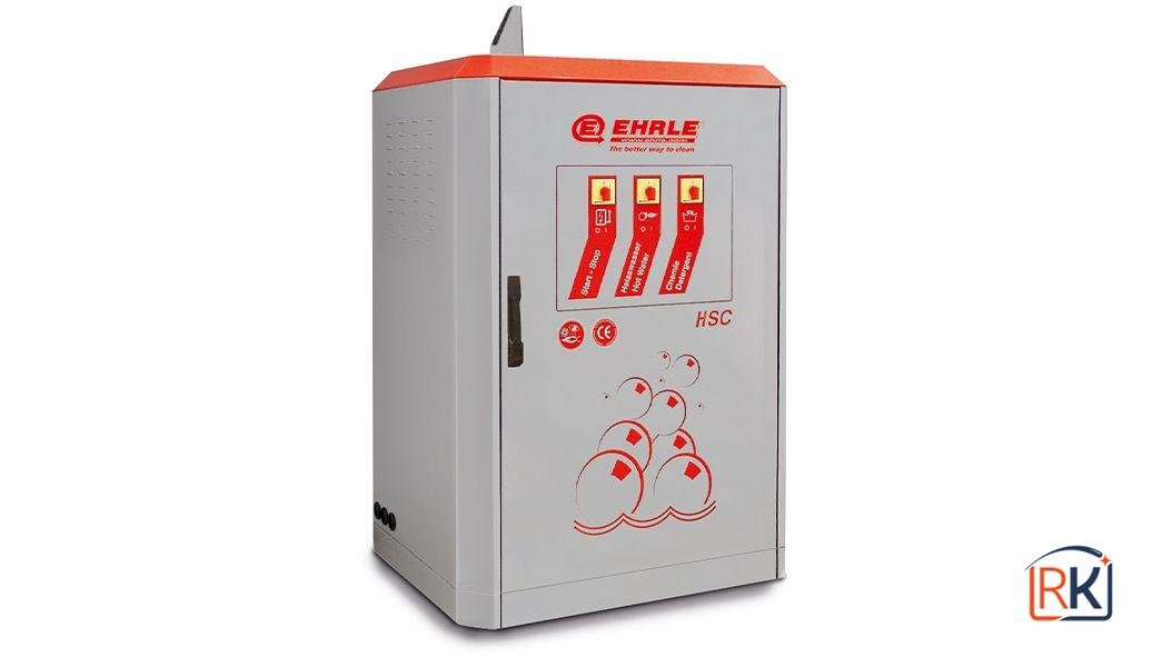 Ehrle HSC823 Professional Static Hot Water Pressure Washer 120 Bar 12 L/min Fixed Installation