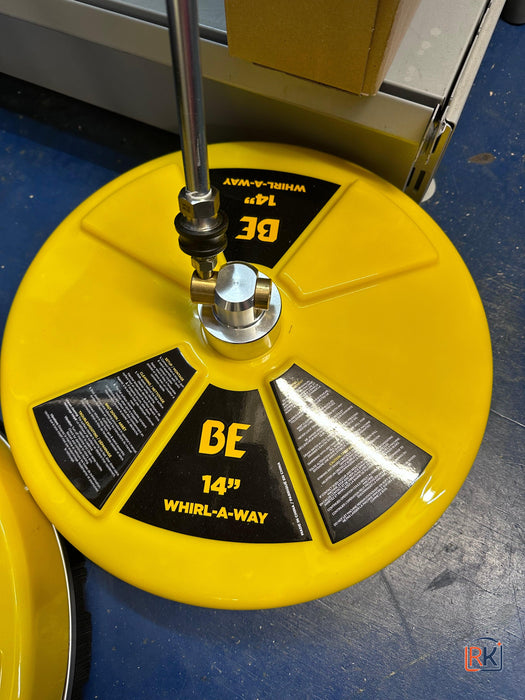 14" Whirl-A-Way Professional Rotary Surface Cleaner