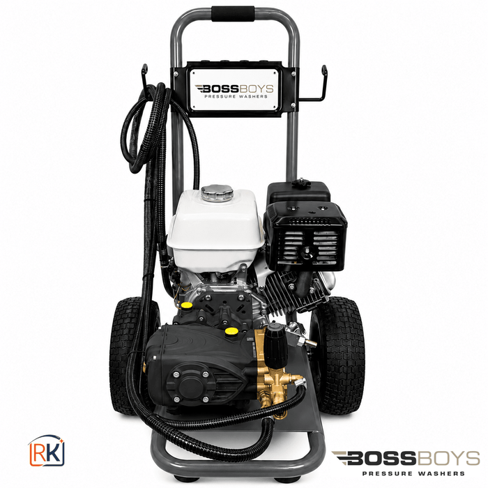 BOSSBOYS PM15250 Professional Mobile Petrol Pressure Washer 250 Bar