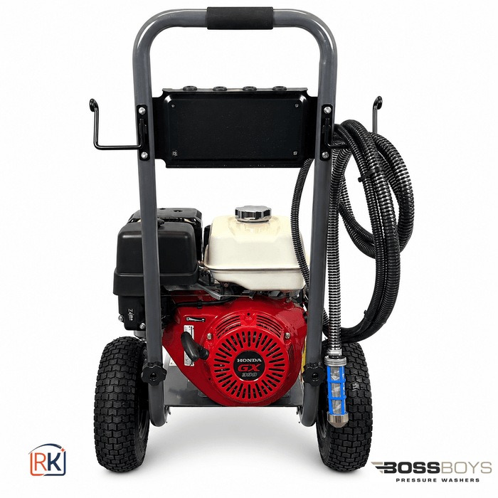 BOSSBOYS PM15250 Professional Mobile Petrol Pressure Washer 250 Bar