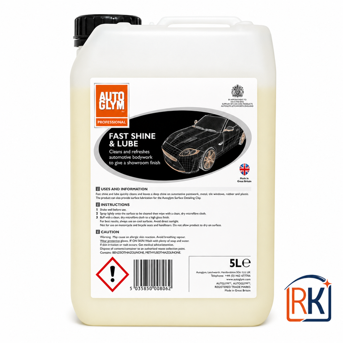 Autoglym Fast Shine & Lube 5L Quick Detailer