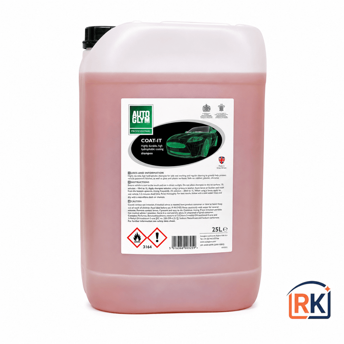 Autoglym Coat It 25L Hydrophobic Coating