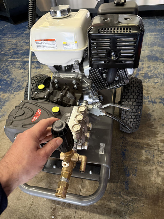 BOSS BOYS PM21200 Mobile Petrol Pressure Washer 200 Bar 21L/min Honda GX390 - RealKleen LTD