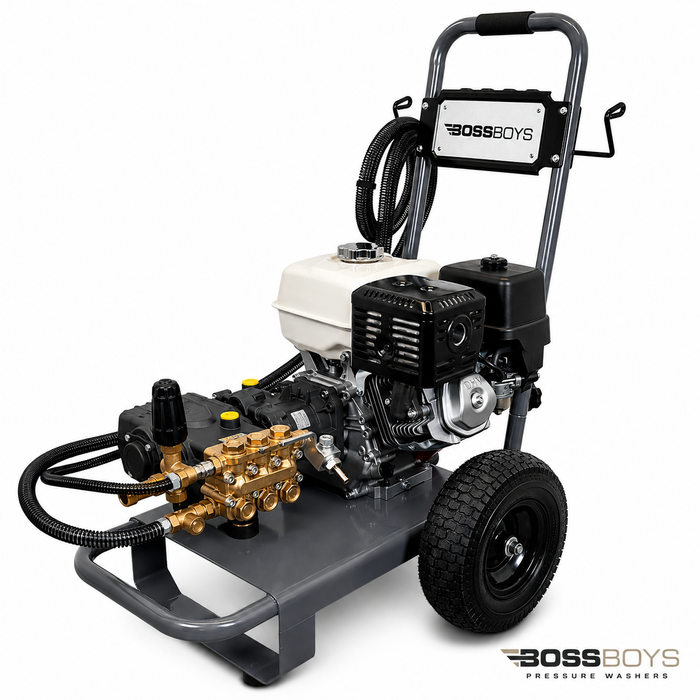 BOSSBOYS PM15250 Mobile Petrol Pressure Washer