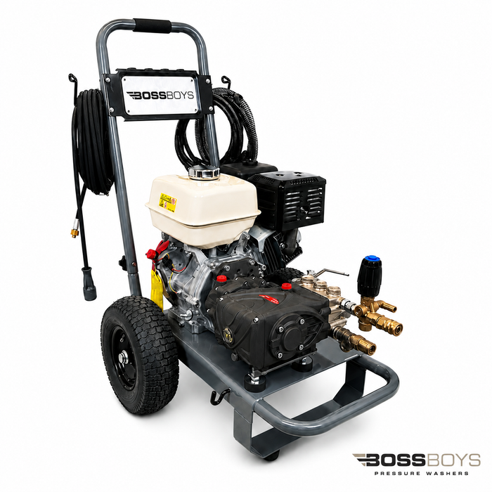 BOSSBOYS PM21200 Mobile Petrol Pressure Washer